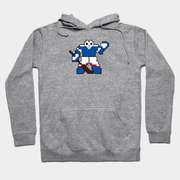 Quebec Nordiques Goalie Hoodie by miniBOB